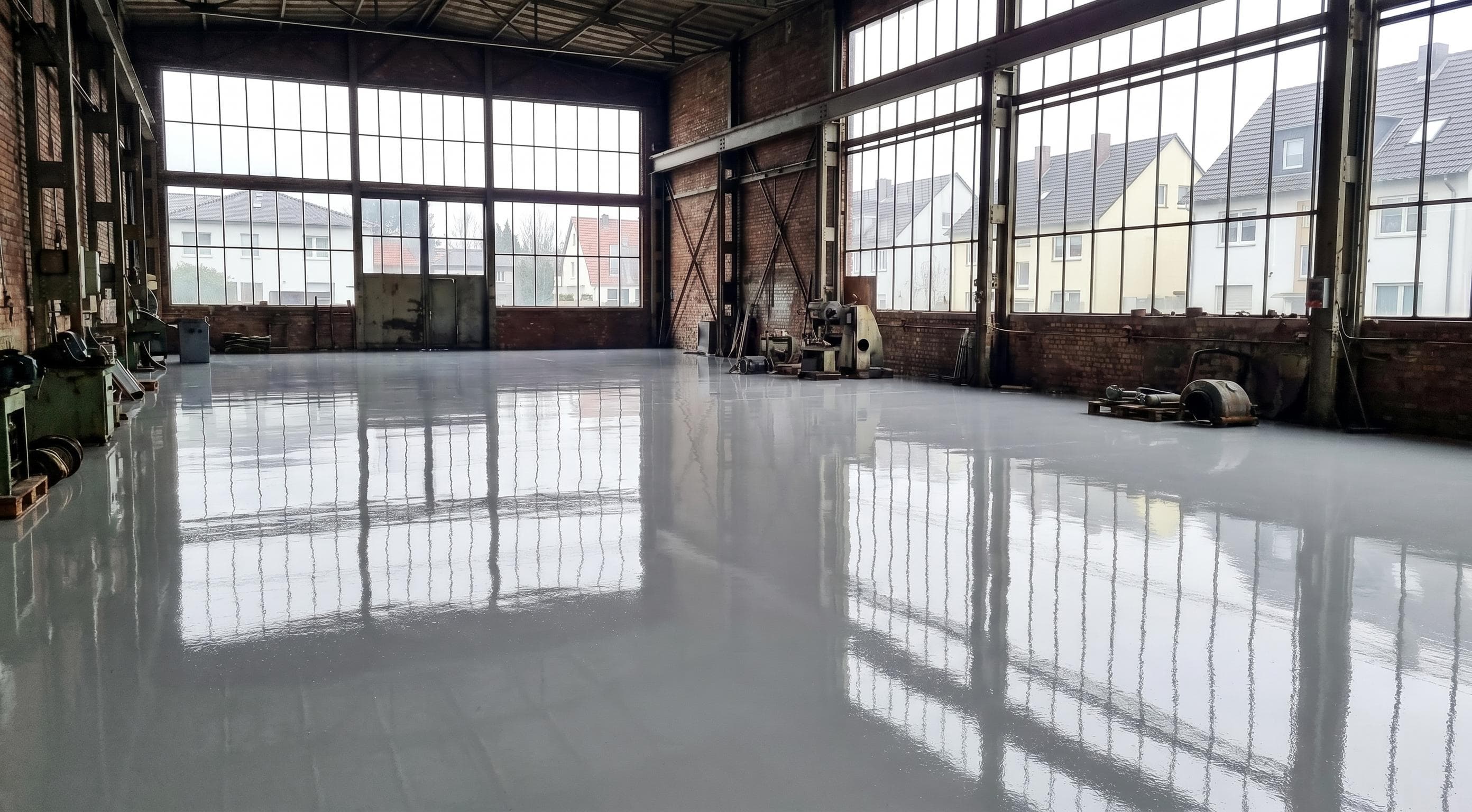 Industrieboden – nachher